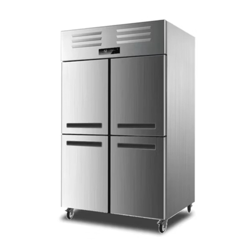 Refrigerador Vertical Comercial de 2 Puertas | 1.200 Litros | Acero Inoxidable | Para Restaurantes y Negocios Refrigerador Vertical Comercial de 2 Puertas | 1.200 Litros | Acero Inoxidable | Para Restaurantes y Negocios